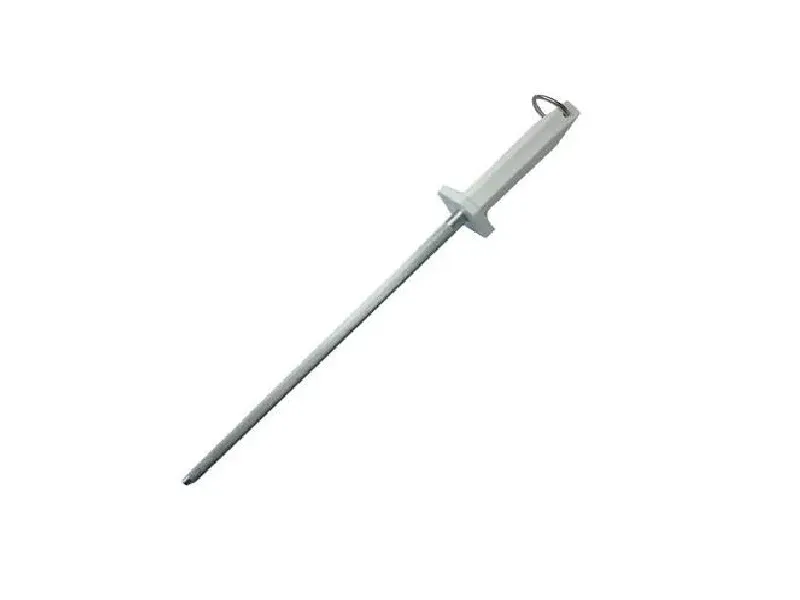 AFILADOR DE CUCHILLO CHAIRA CON MANGO BLANCO 12" UYU